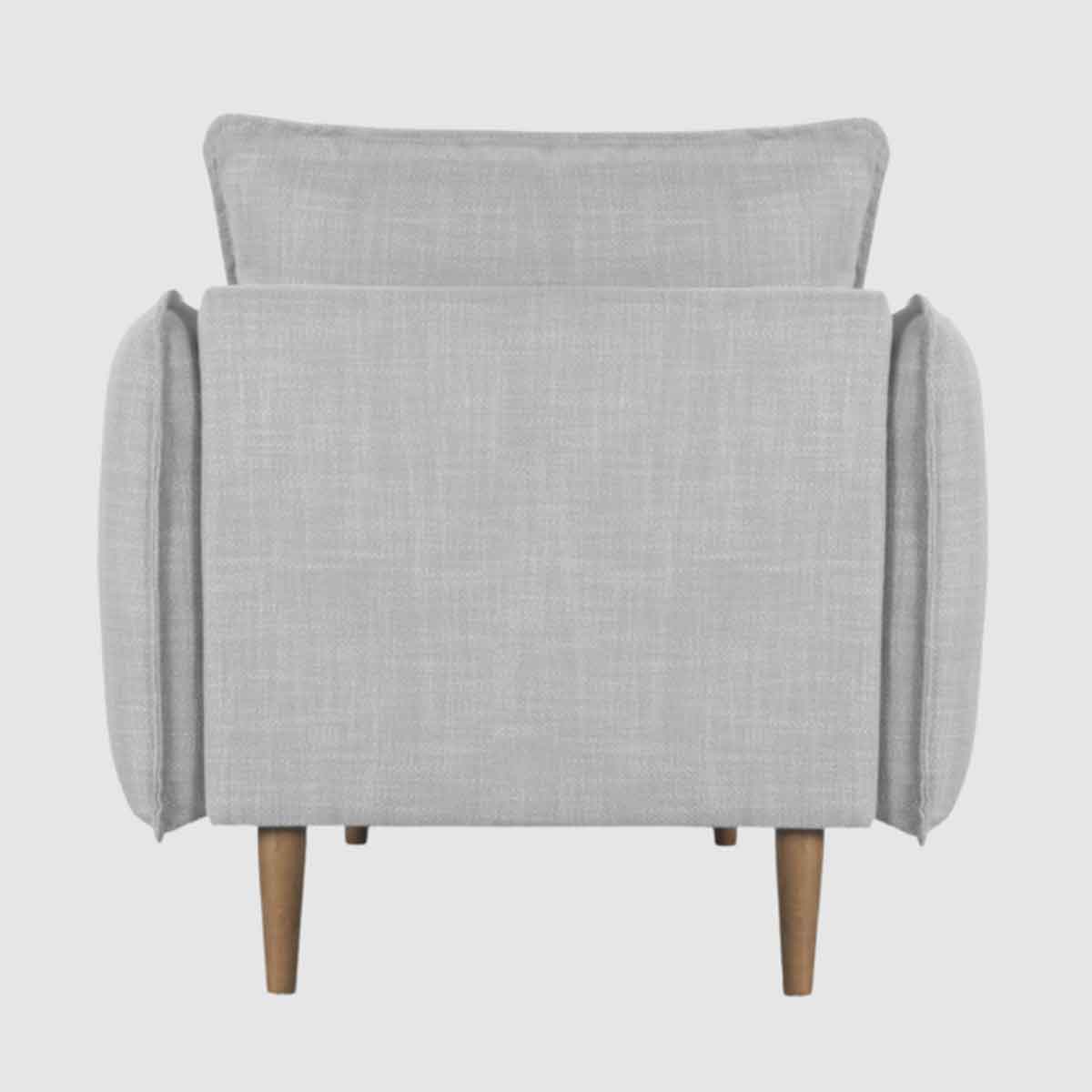 Linen Fabric Armchair 88cm Wide - Louie