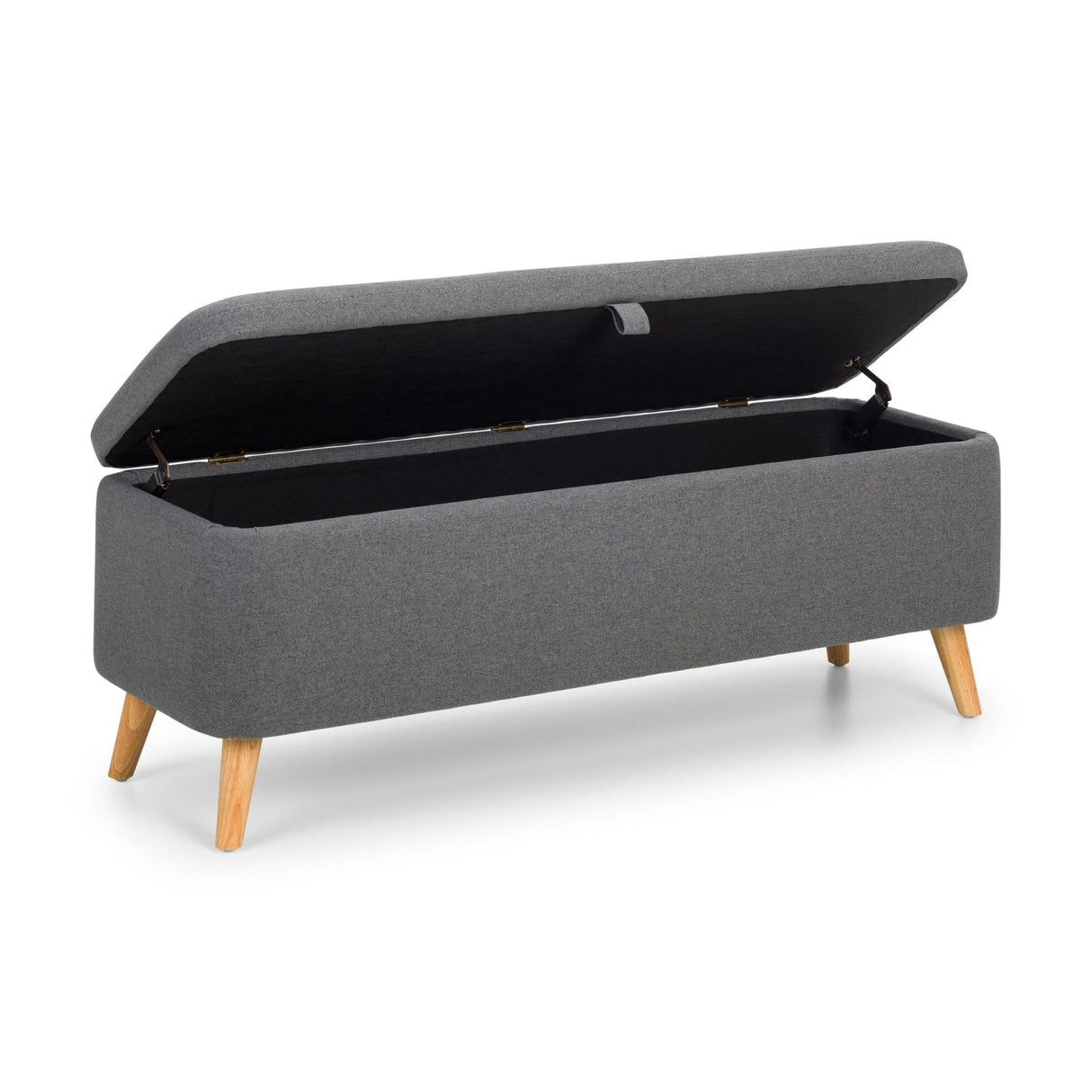 Linen Fabric Blanket Box With Storage - Astrid
