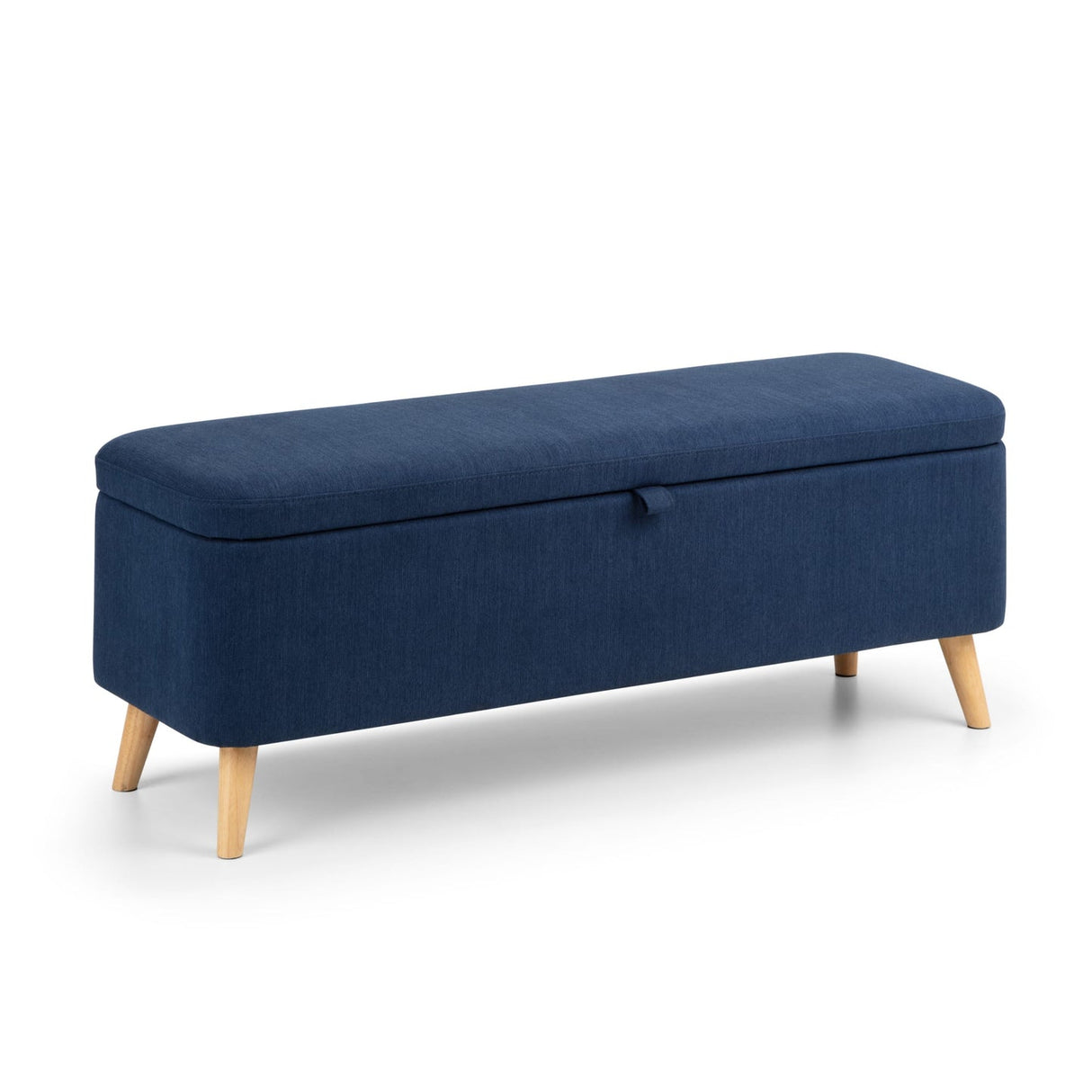 Linen Fabric Blanket Box With Storage - Astrid