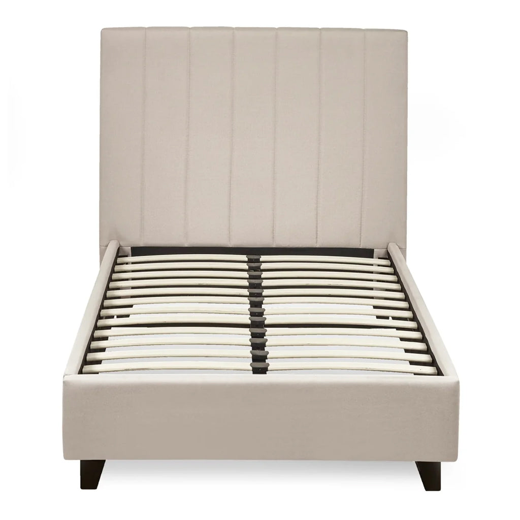 Linen Fabric Single Bed - Aylen