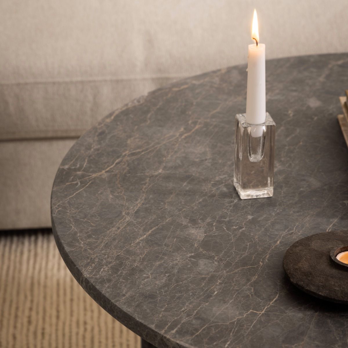 Marble Coffee Table Round - Vega