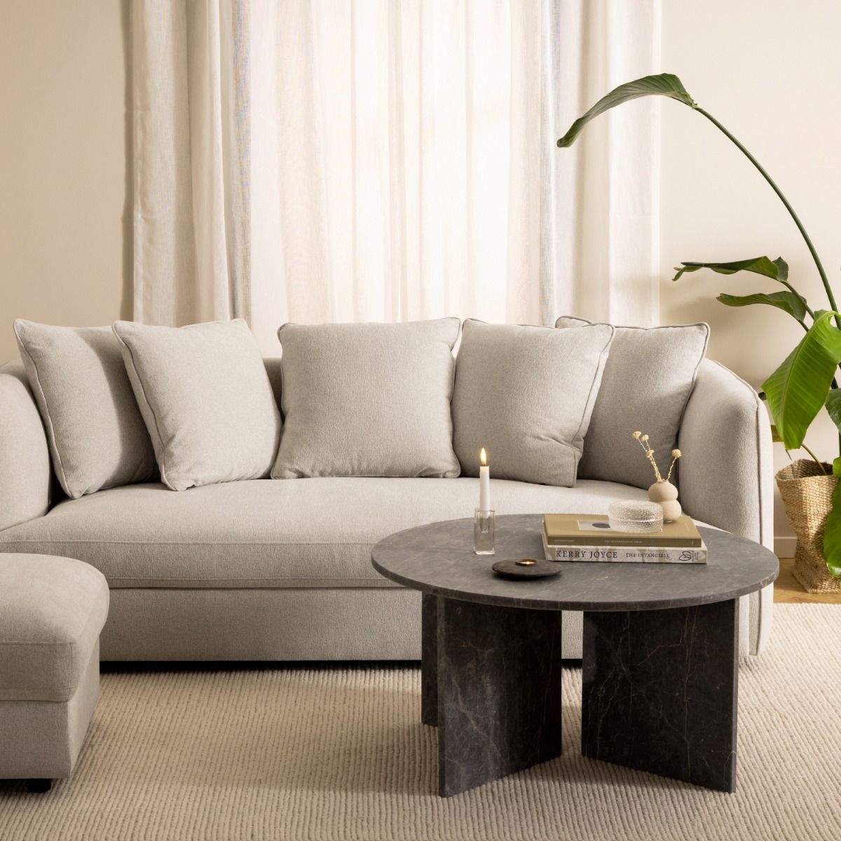 Marble Coffee Table Round - Vega