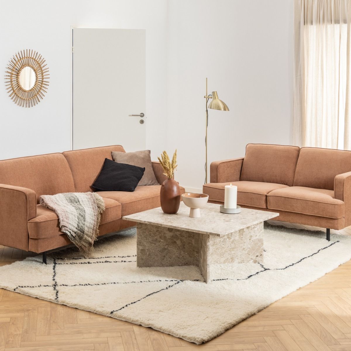 Marble Coffee Table Square - Vega