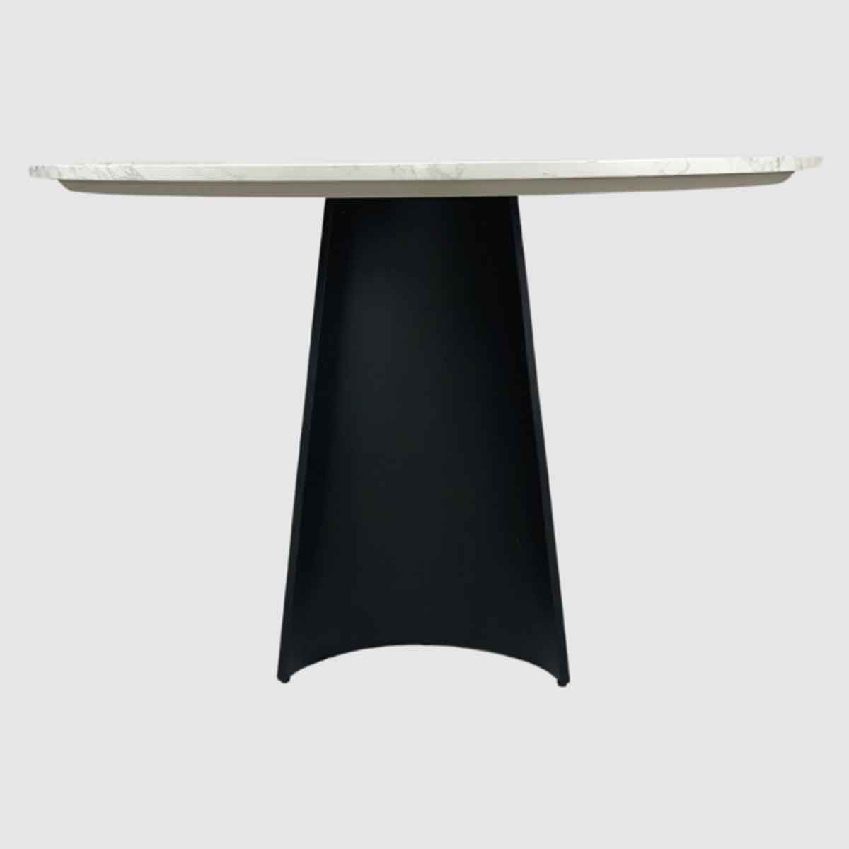 Marble Dining Table 120cm Wide Round - Rosemary