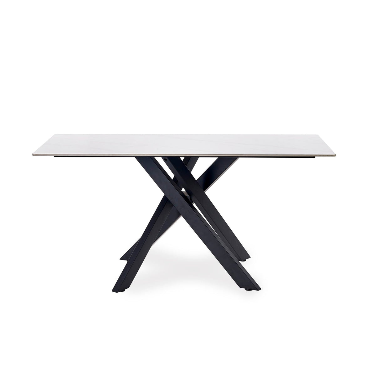 Marble Dining Table for 4 to 6 People Rectangular - Bradley