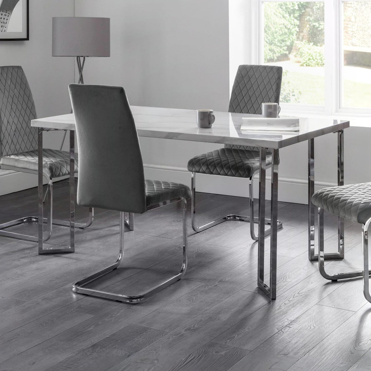 Marble Dining Table for 4 to 6 Seater - Positano