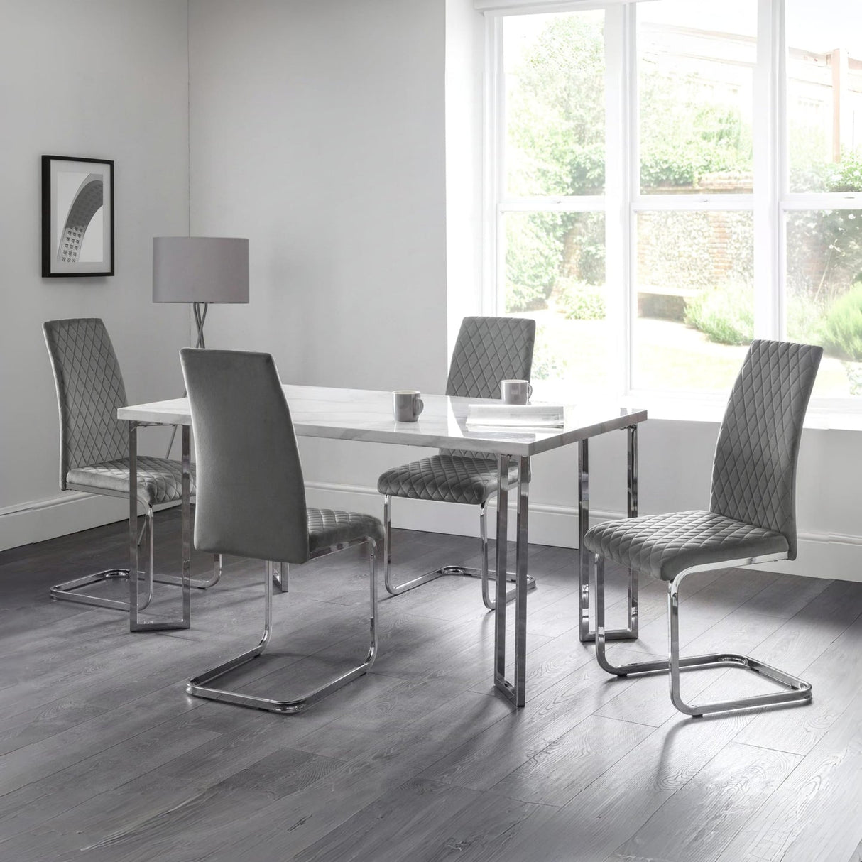 Marble Dining Table for 4 to 6 Seater - Positano