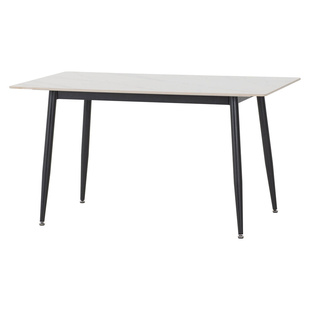 Marble Dining Table With 6 Dining Chairs - Fenton