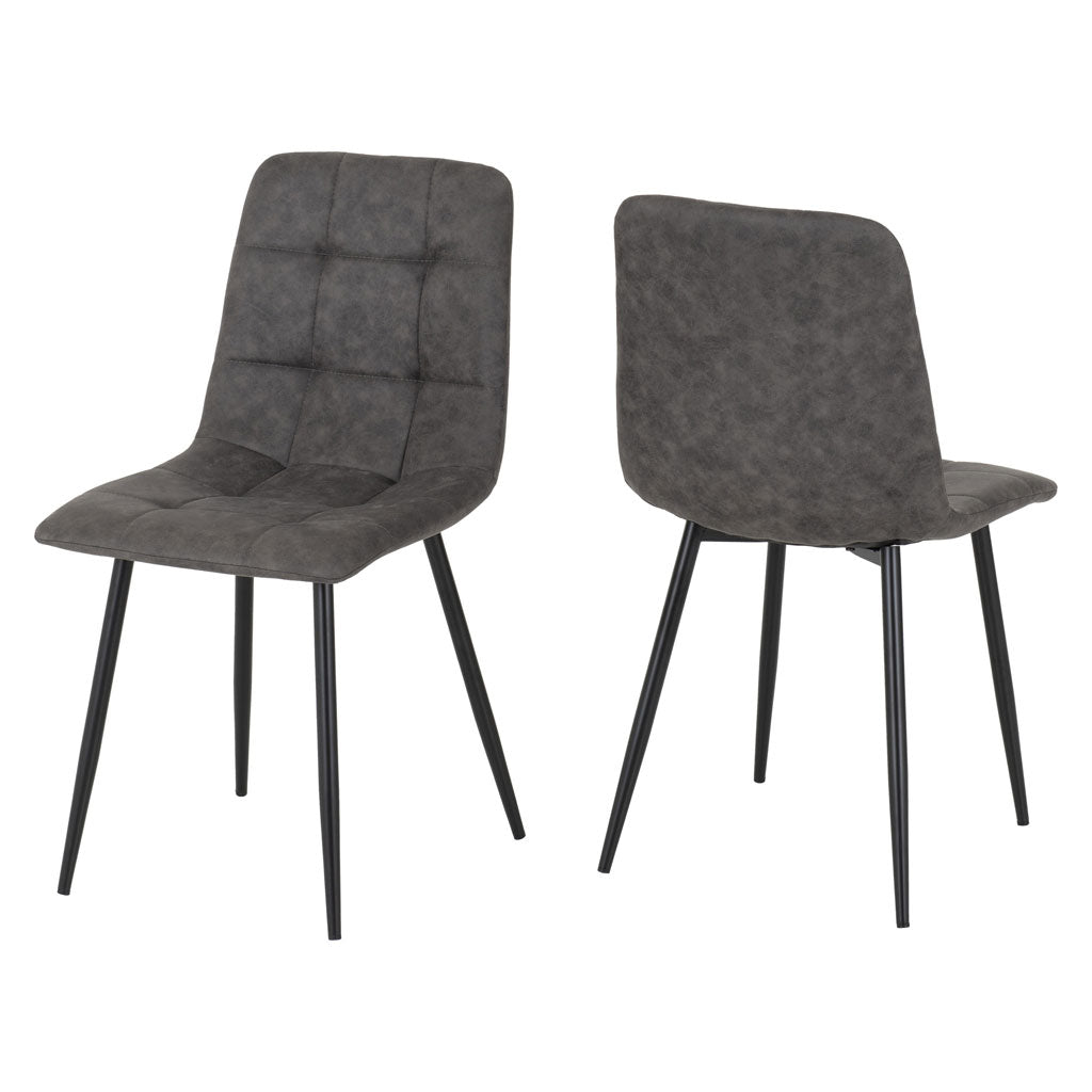 Marble Dining Table With 6 Dining Chairs - Fenton