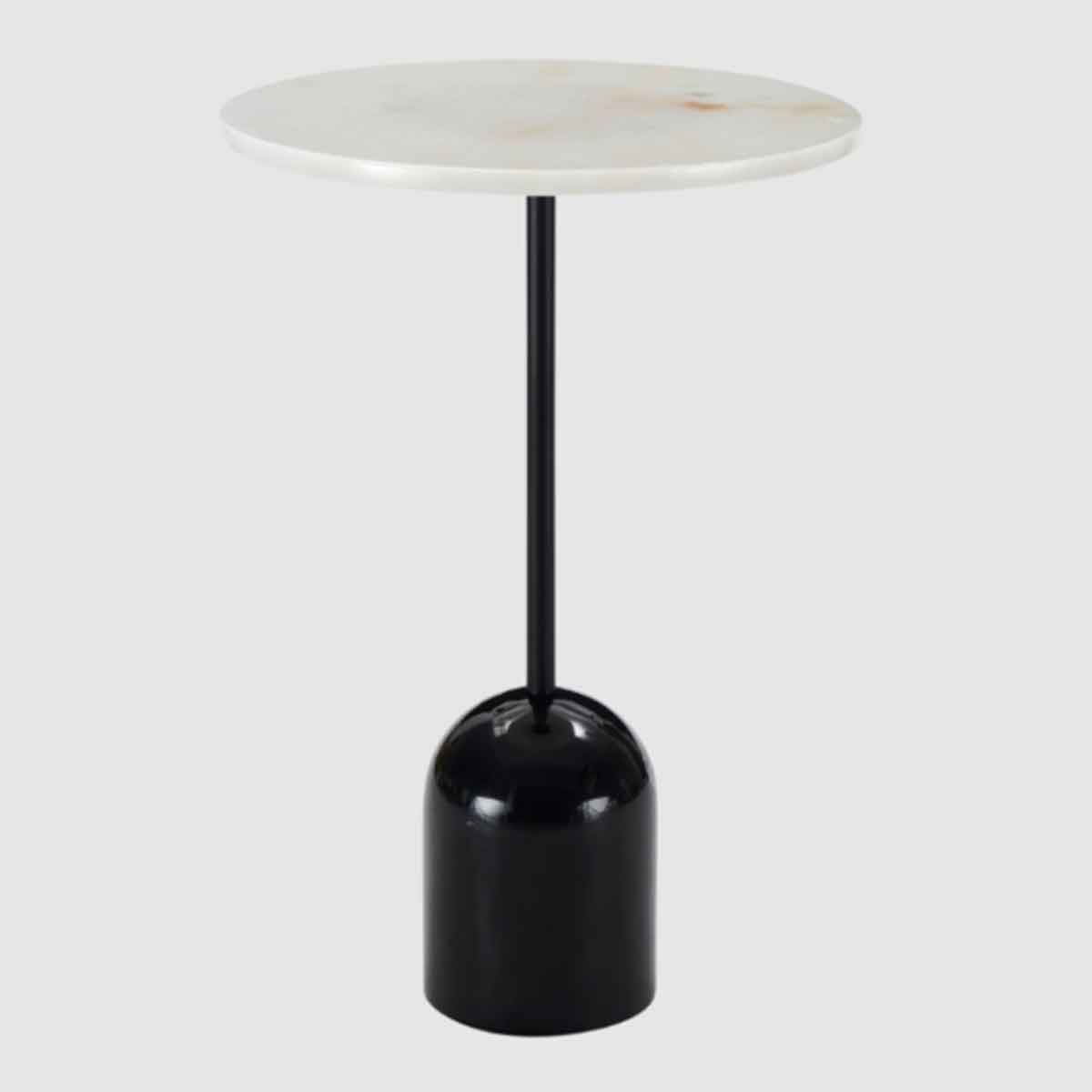 Marble Lamp Table 40cm Wide Round - Thyme