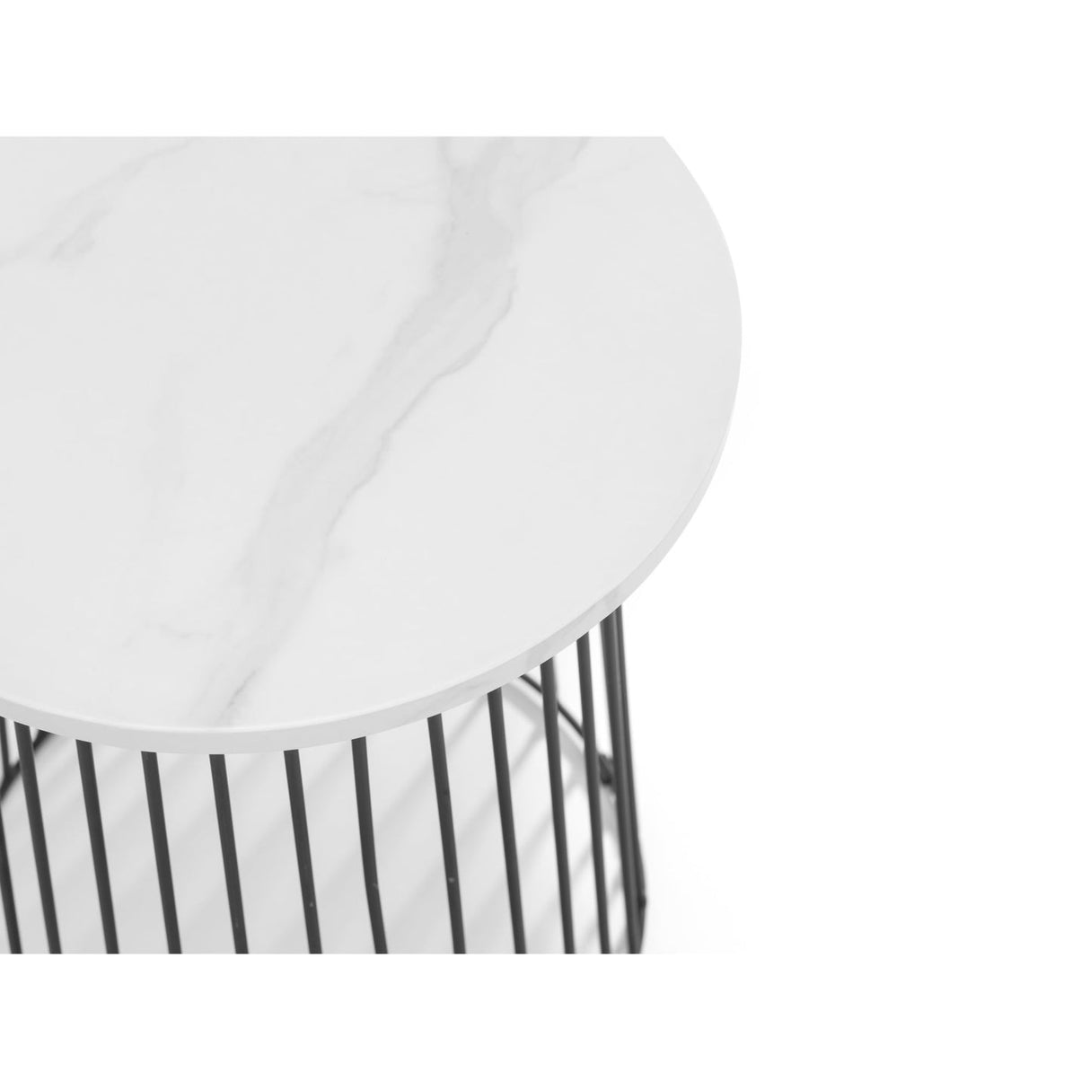 Marble Lamp Table Round - Broadway