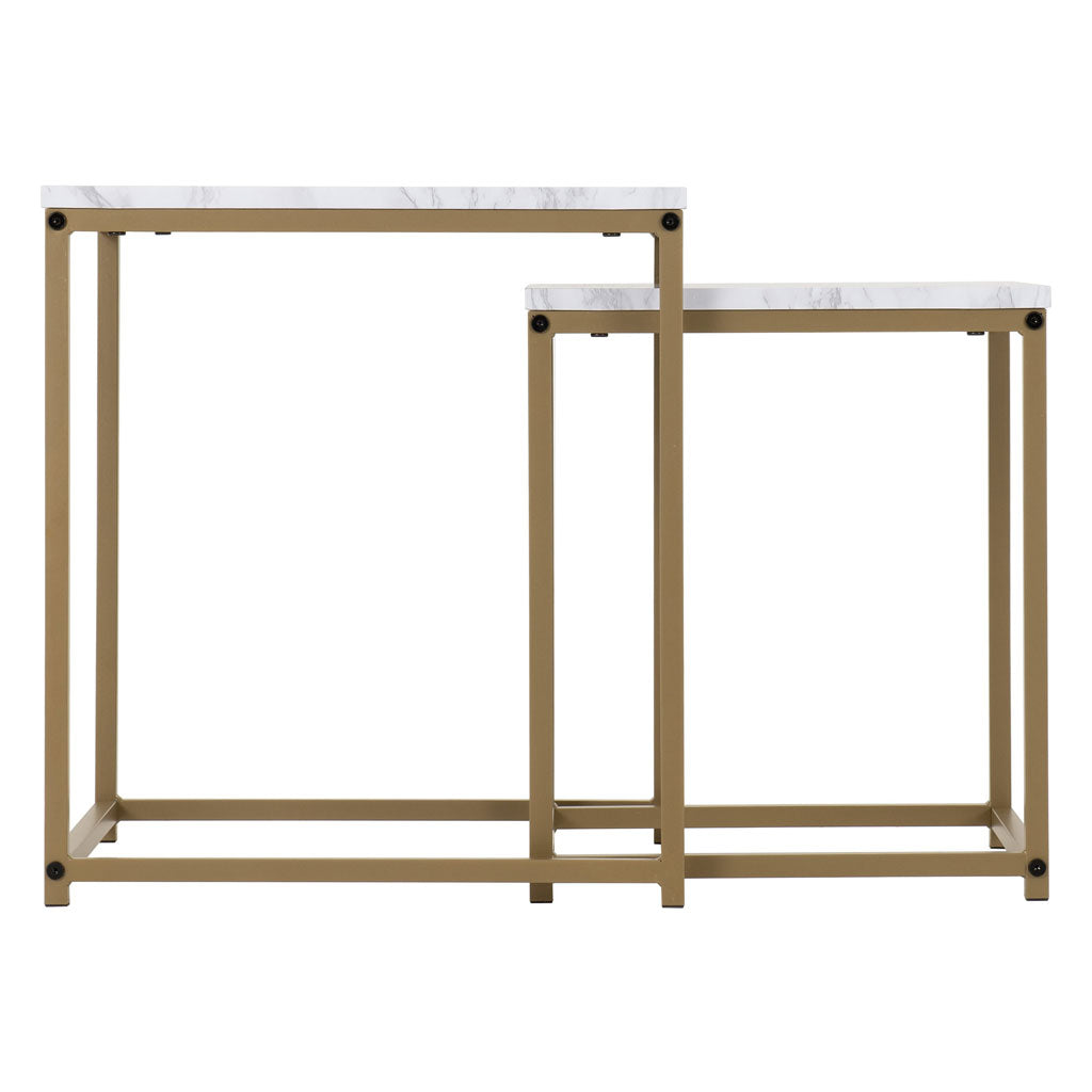 Marble Nest Of 2 Tables - Dallas