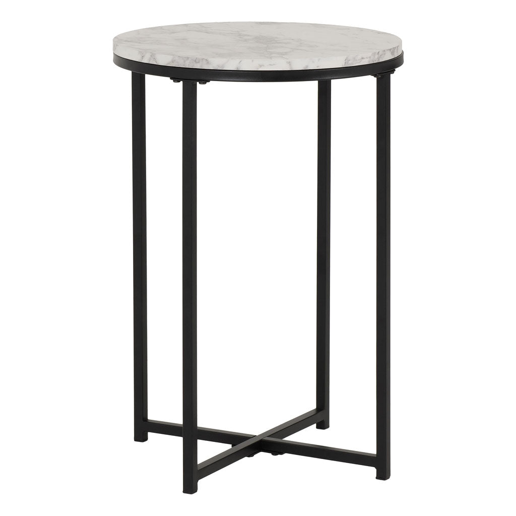 Marble Side Table Round - Dallas