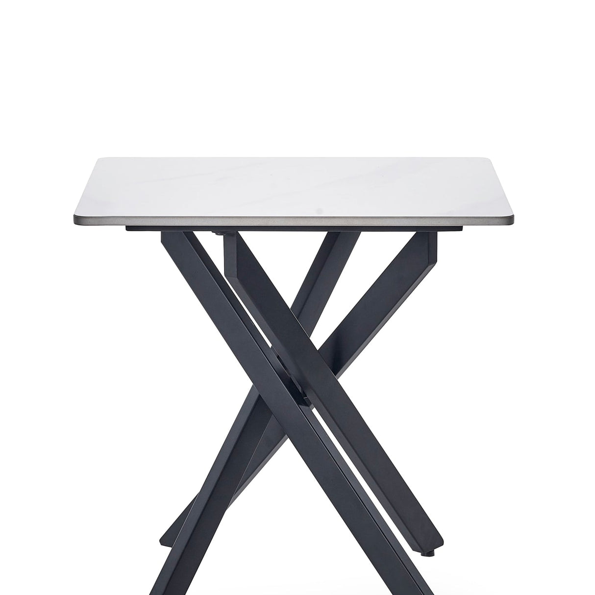 Marble Side Table Square - Bradley