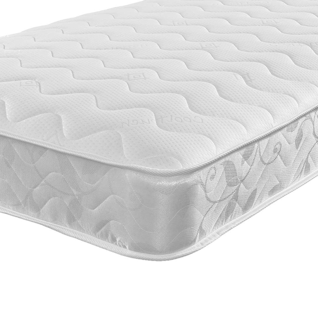 Memory Foam Wavy Daisy Single Mattress - Cambridge