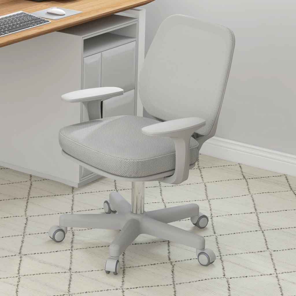 Mesh Fabric Home And Office Chair 55cm Wide - Velmora