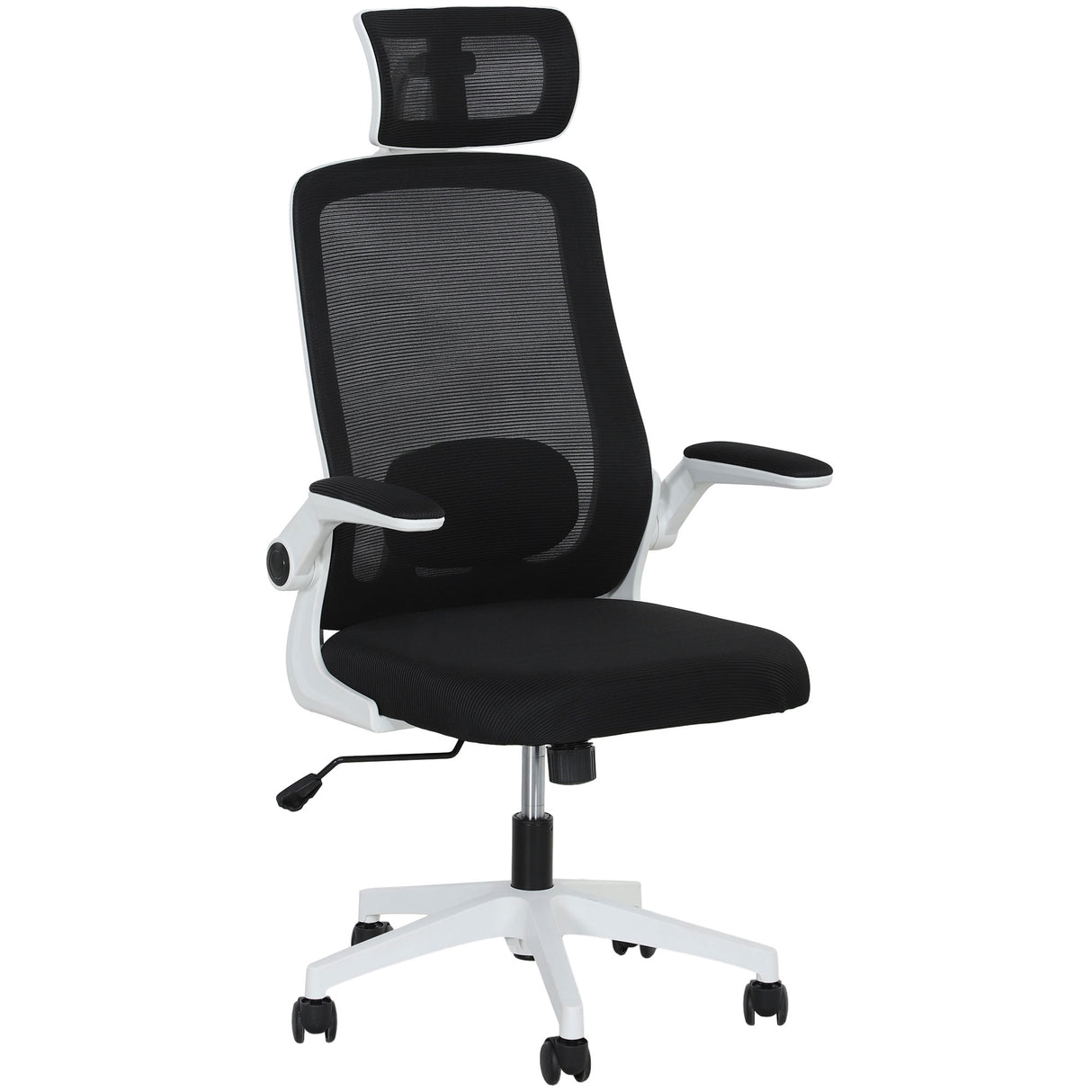 Mesh Fabric Home And Office Chair 62cm Wide - Velmora
