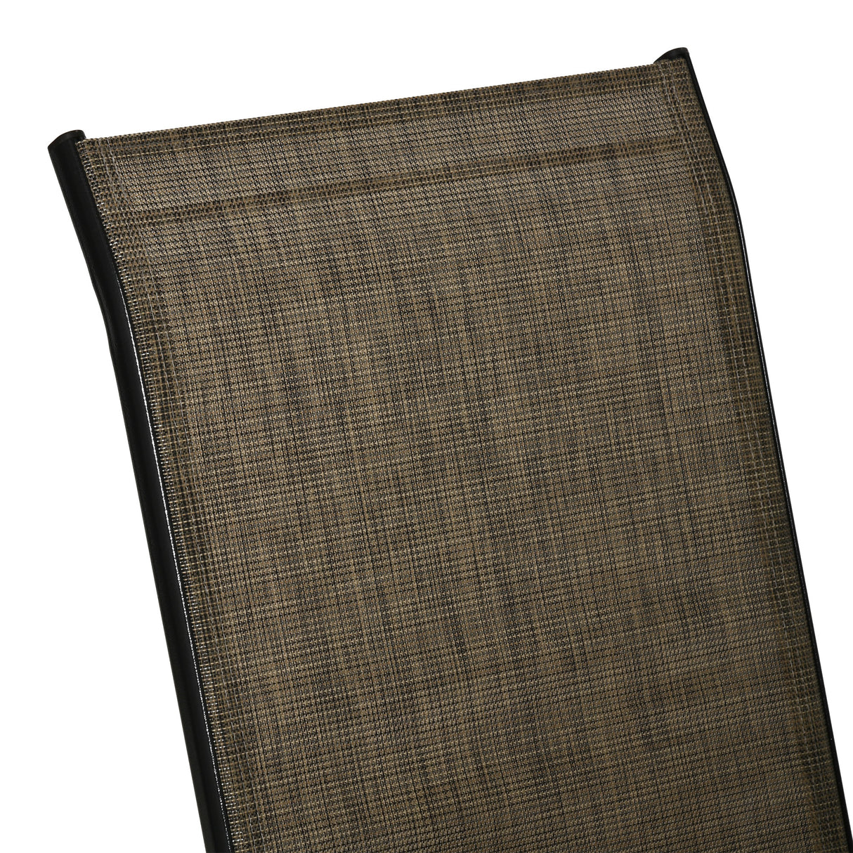 Mesh Fabric Stackable Garden Chairs in Set of 4 - Velmora