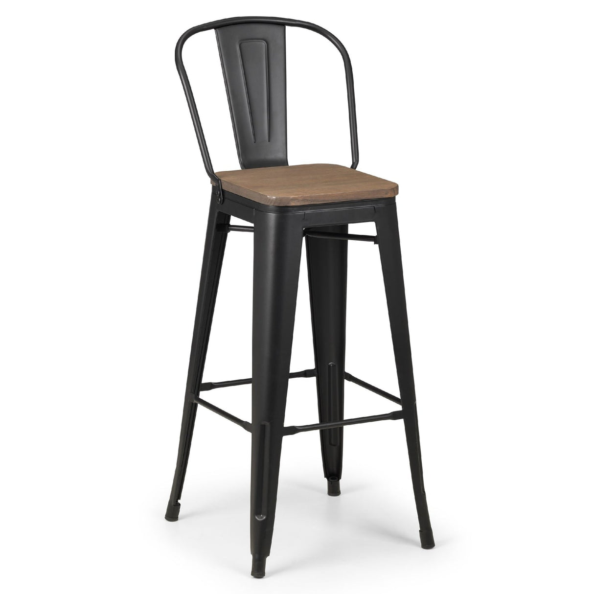 Metal Bar Stools in Set Of 2 - Grafton