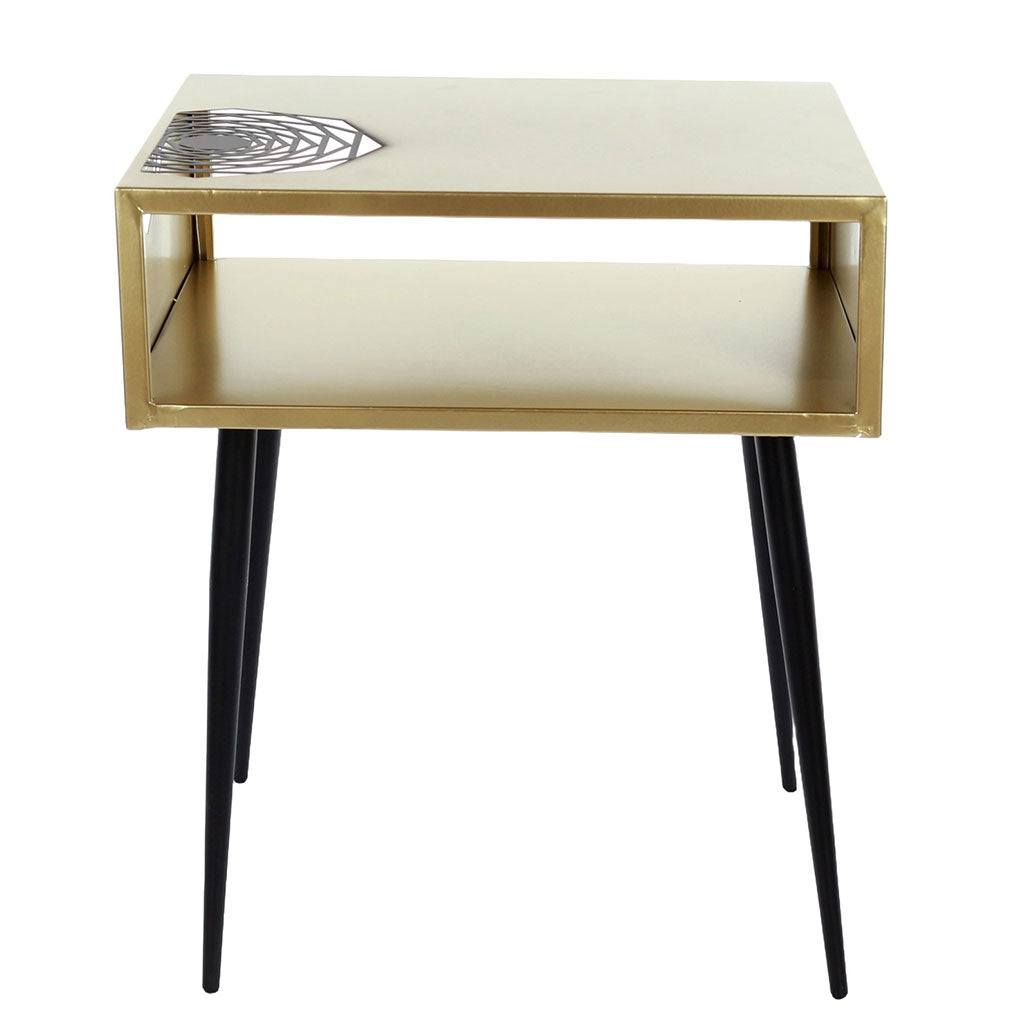 Metal Bedside Cabinet With 1 Shelf - Options