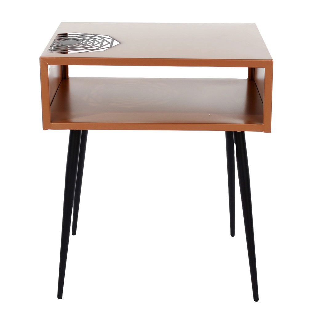 Metal Bedside Cabinet With 1 Shelf - Options