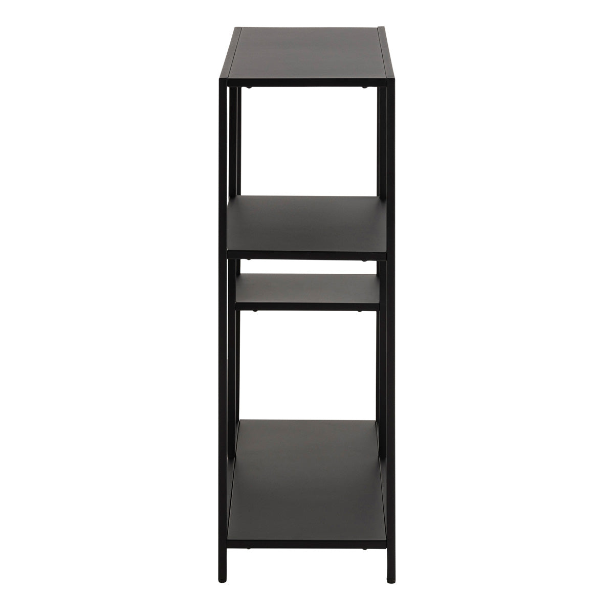 Metal Bookcase Asymmetrical With 3 Shelves - Newcastle