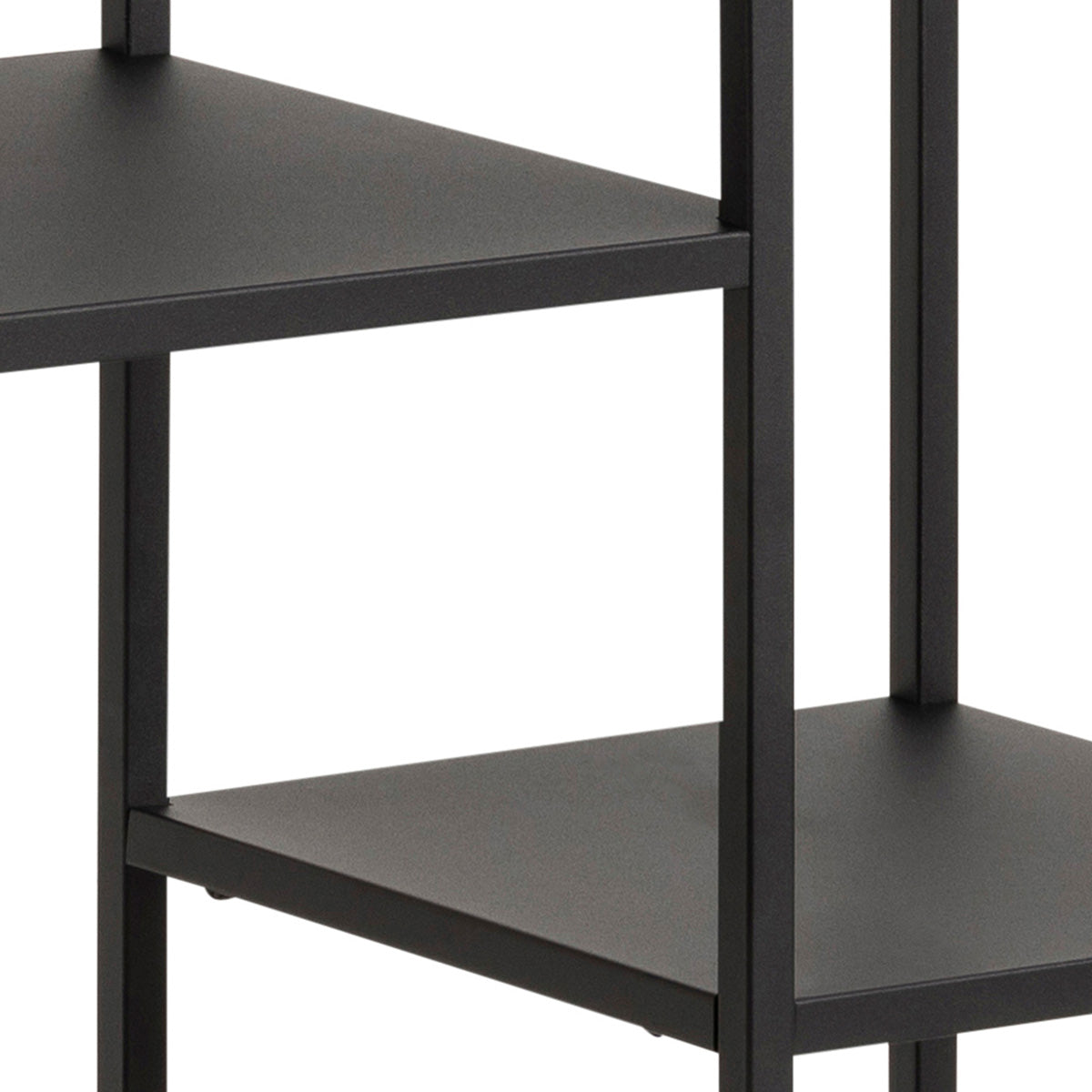 Metal Bookcase Asymmetrical With 3 Shelves - Newcastle
