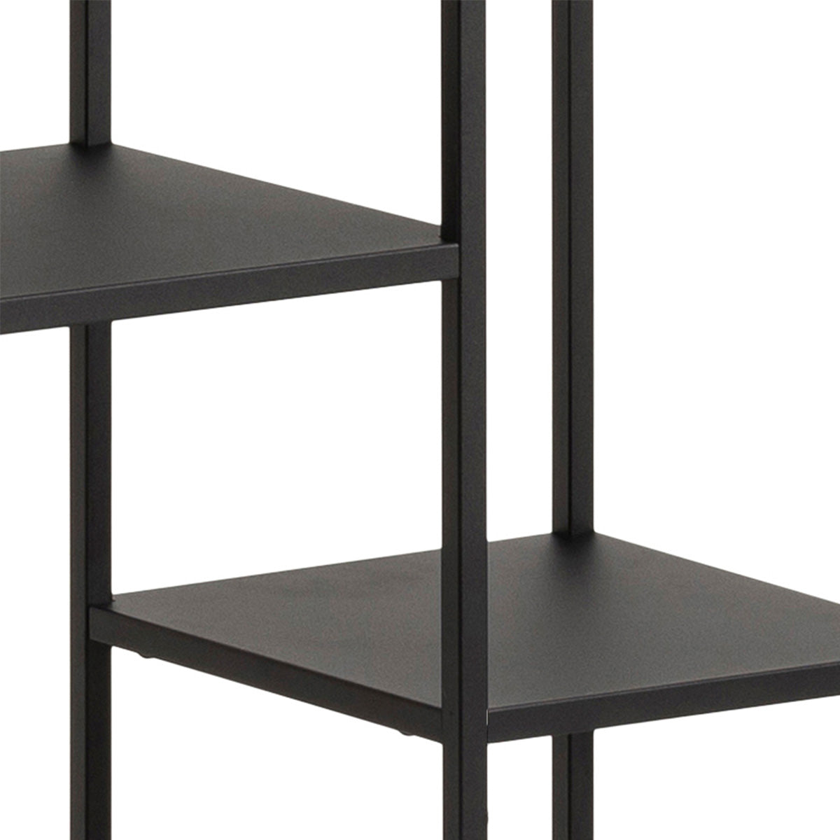 Metal Bookcase Asymmetrical With 6 Shelves - Newcastle