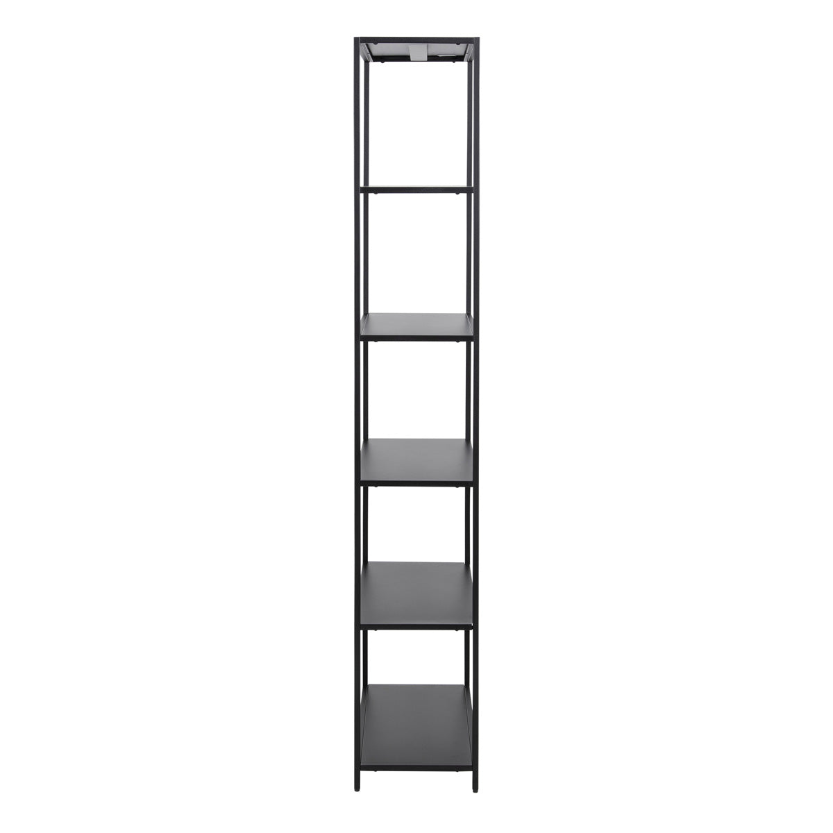 Metal Bookcase Tall With 5 Shelves - Newcastle