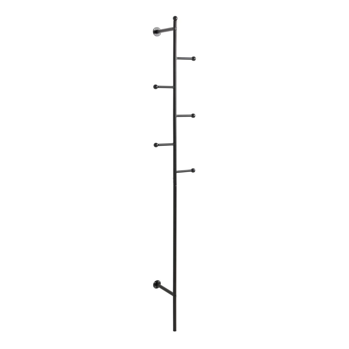Metal Coat Hanger Wall Hung With 5 Hooks - Aspen