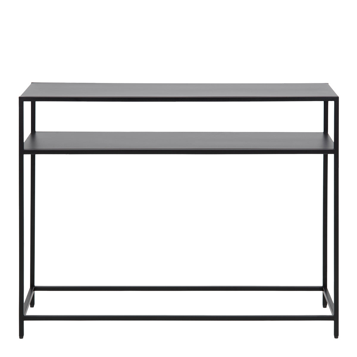 Metal Console Table With Open Shelf - Newcastle