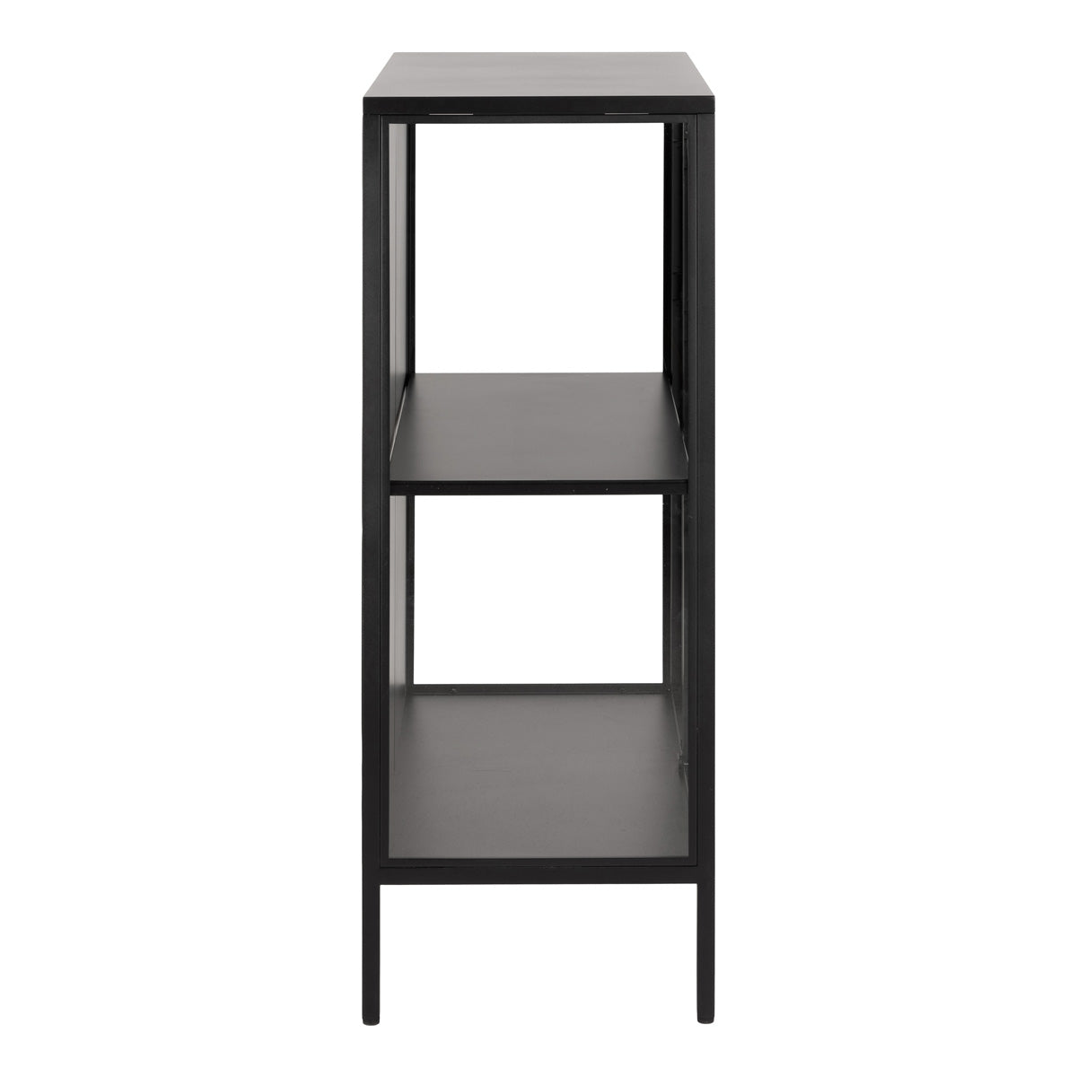 Metal Display Cabinet Low With 2 Glass Doors - Newcastle