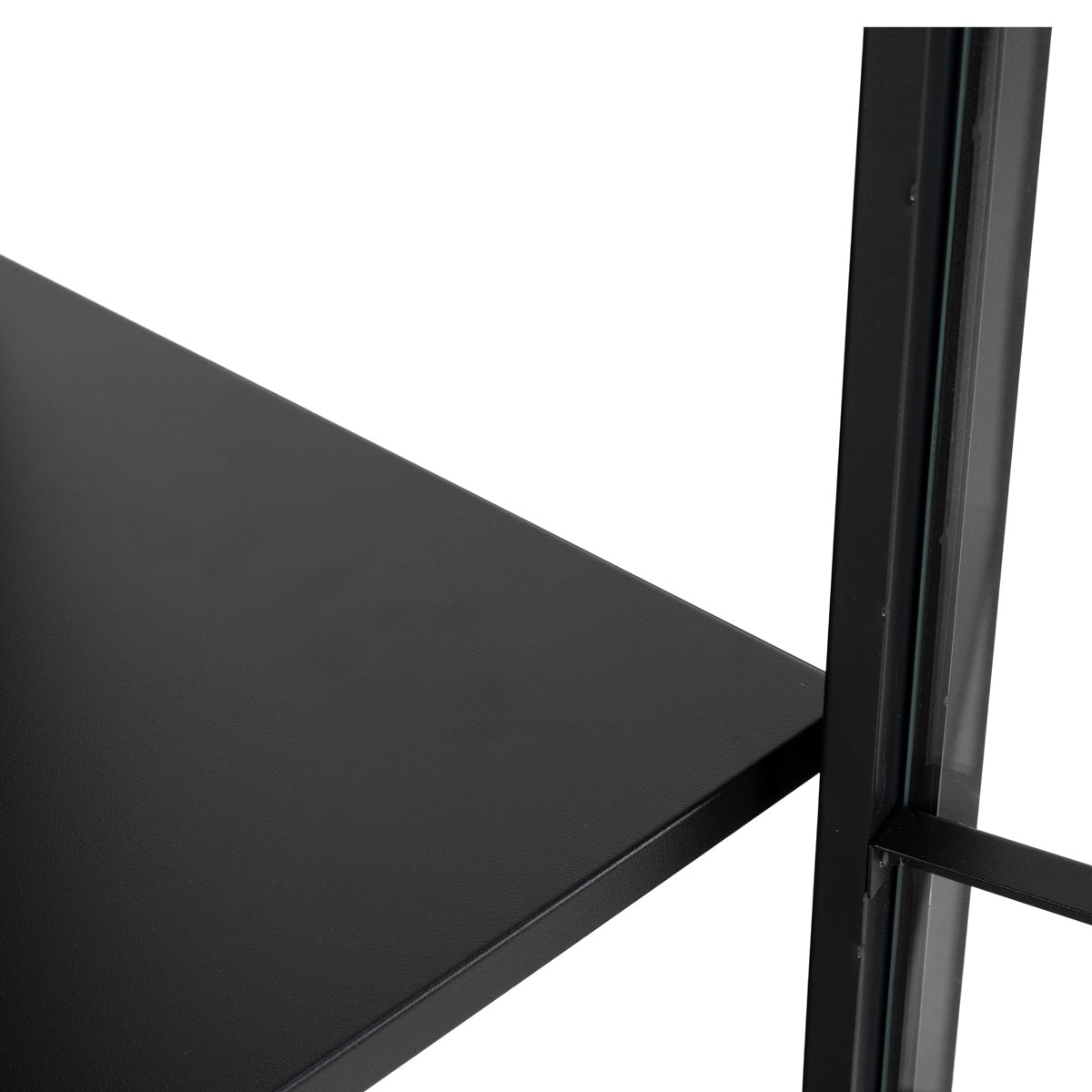 Metal Display Cabinet Tall With 2 Glass Doors - Newcastle