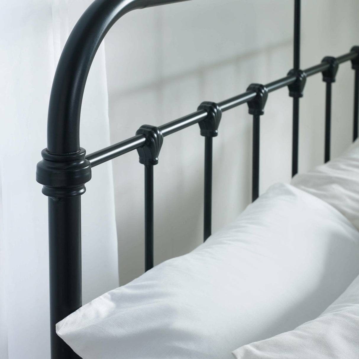 Metal Double Bed - Logan