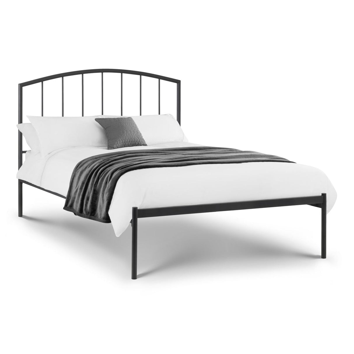 Metal Double Bed - Onyx
