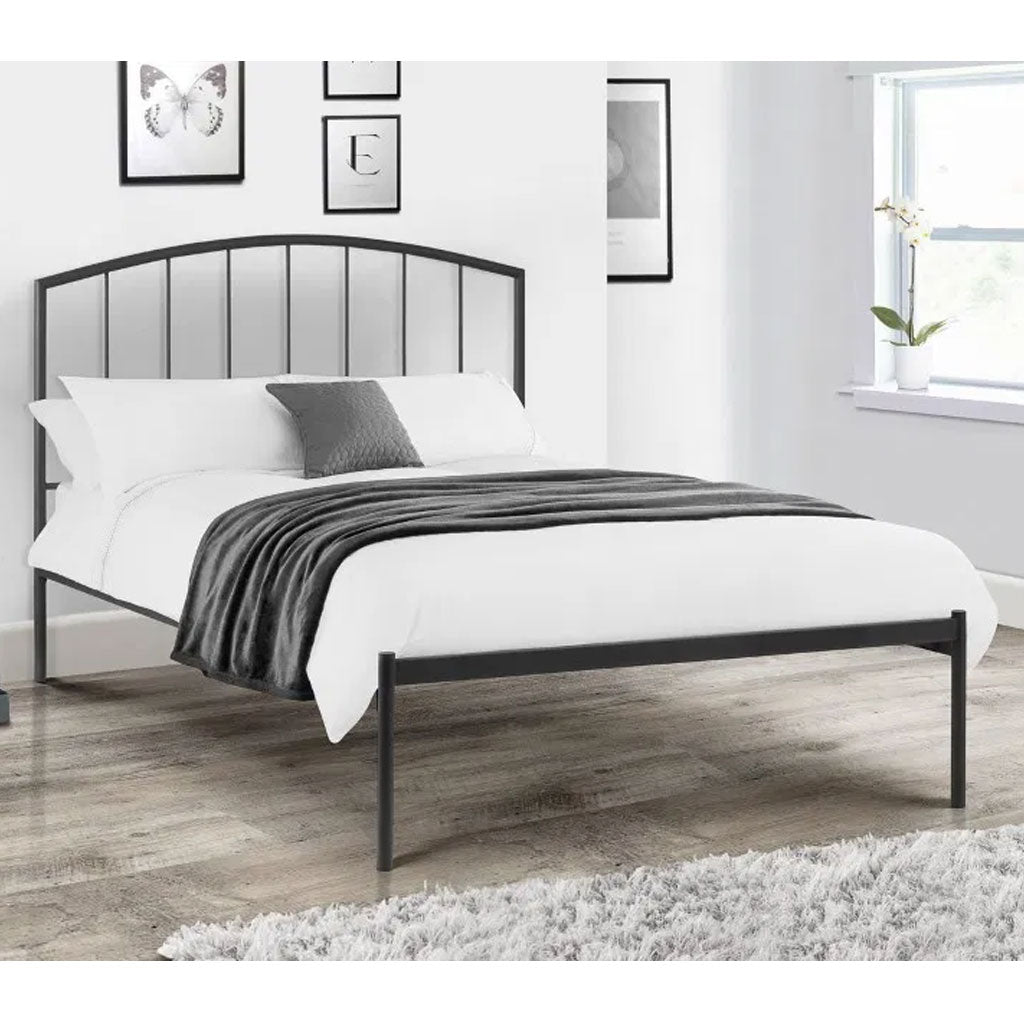 Metal Double Bed - Onyx