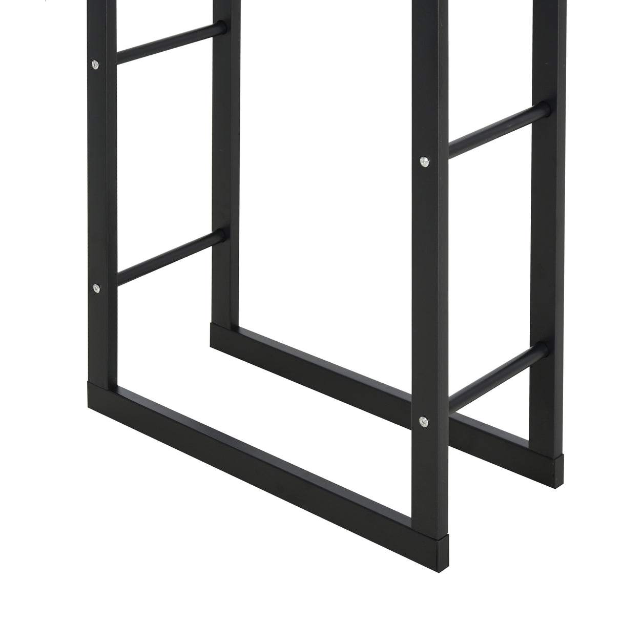 Metal Firewood Log Holder Tall 100cm High - Velmora