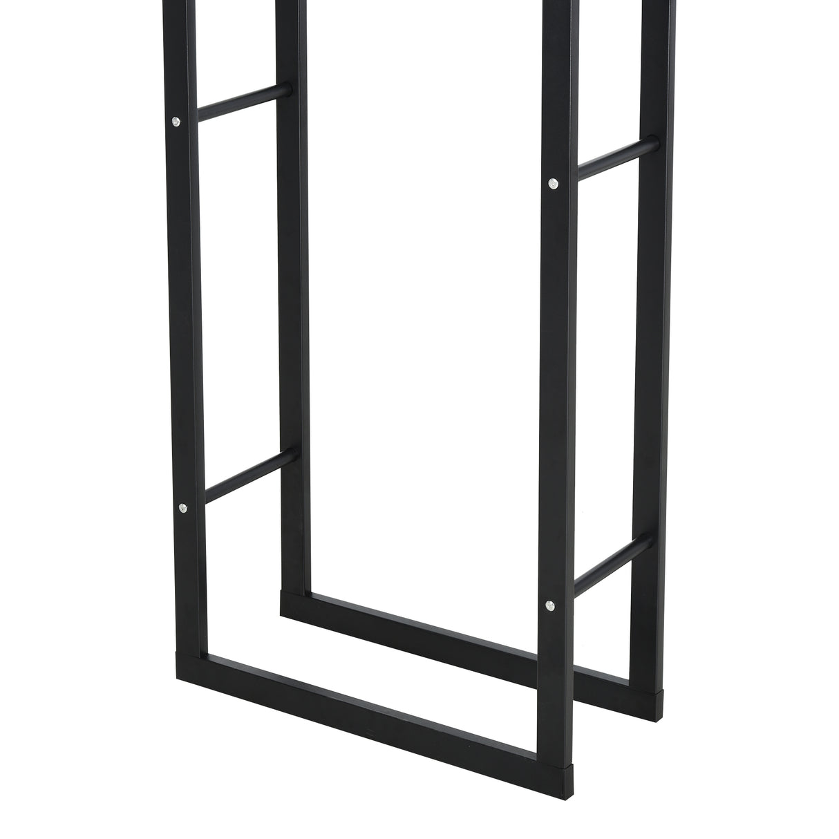 Metal Firewood Log Holder Tall 40cm Wide - Velmora