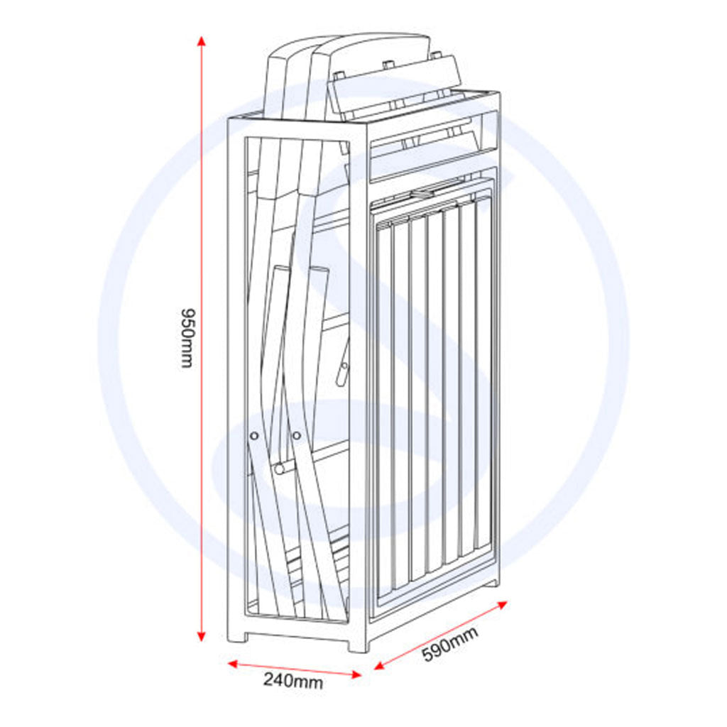 Metal Garden Set - Foldaway