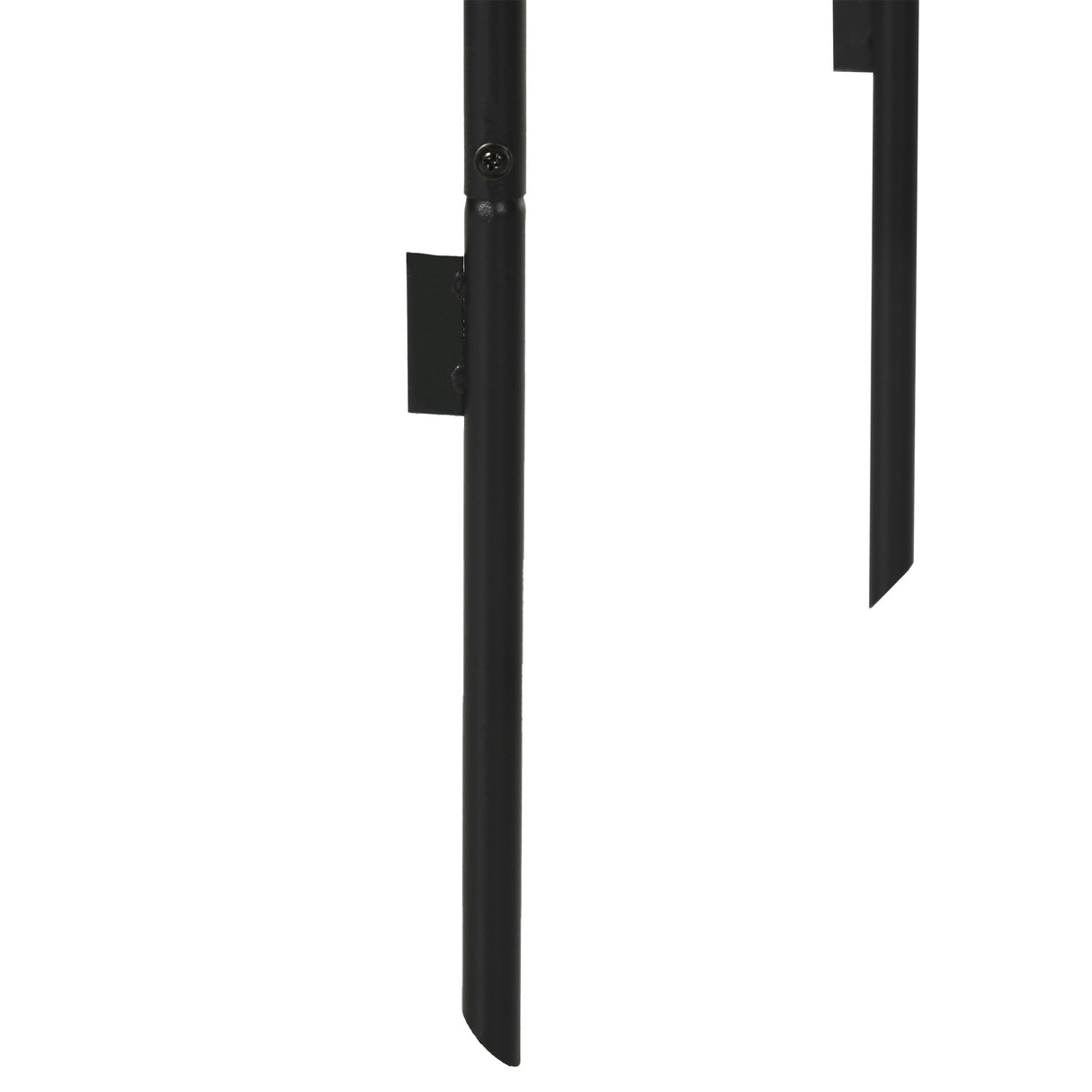 Metal Outdoor Garden Arch Trellis 240cm High - Velmora