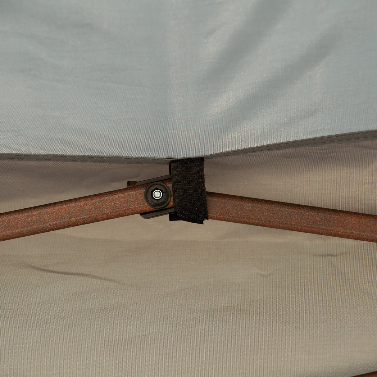 Metal Pop Up Gazebo Netting And Carry Bag 325cm Width x 325cm Depth - Velmora