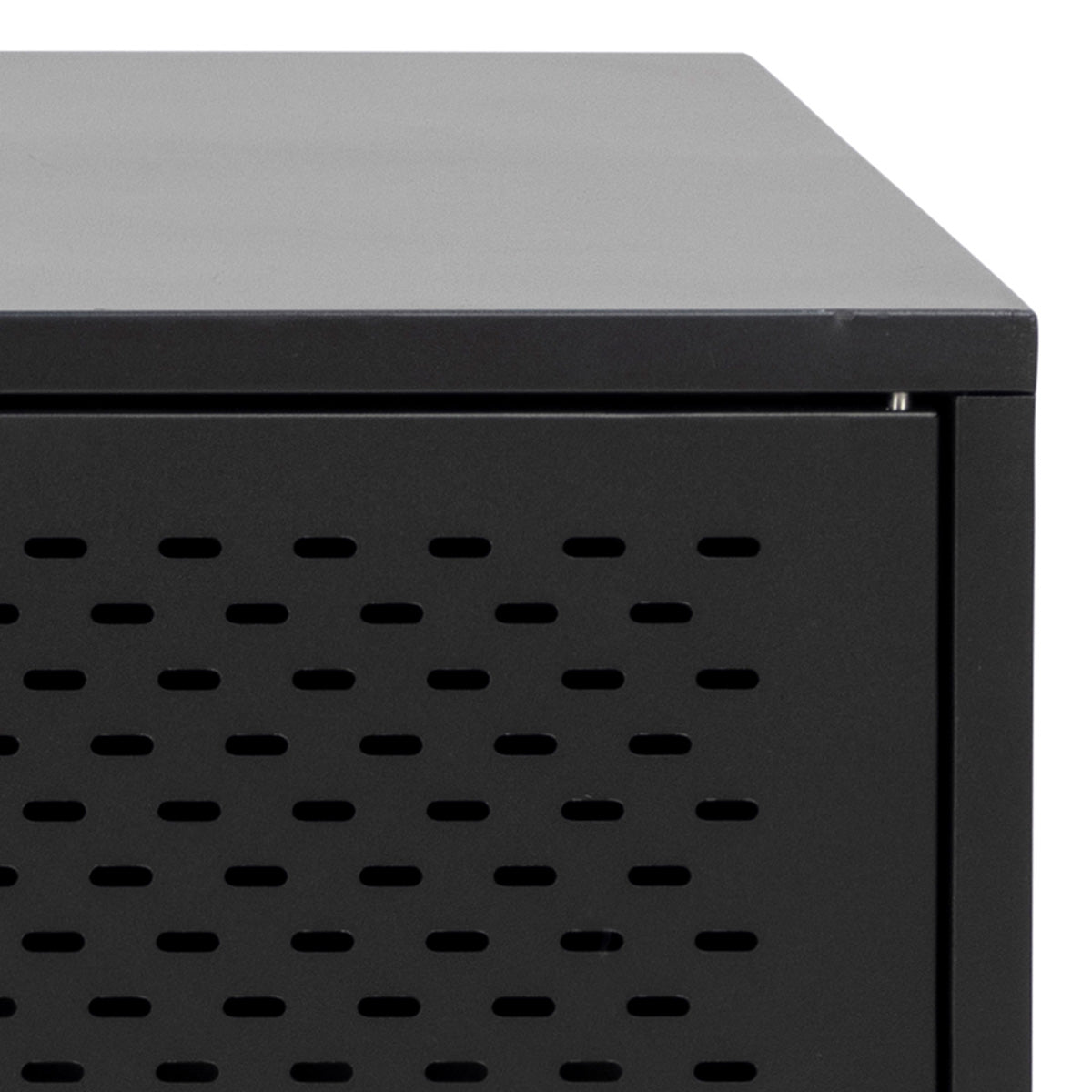 Metal Sideboard With 3 Doors - Newcastle