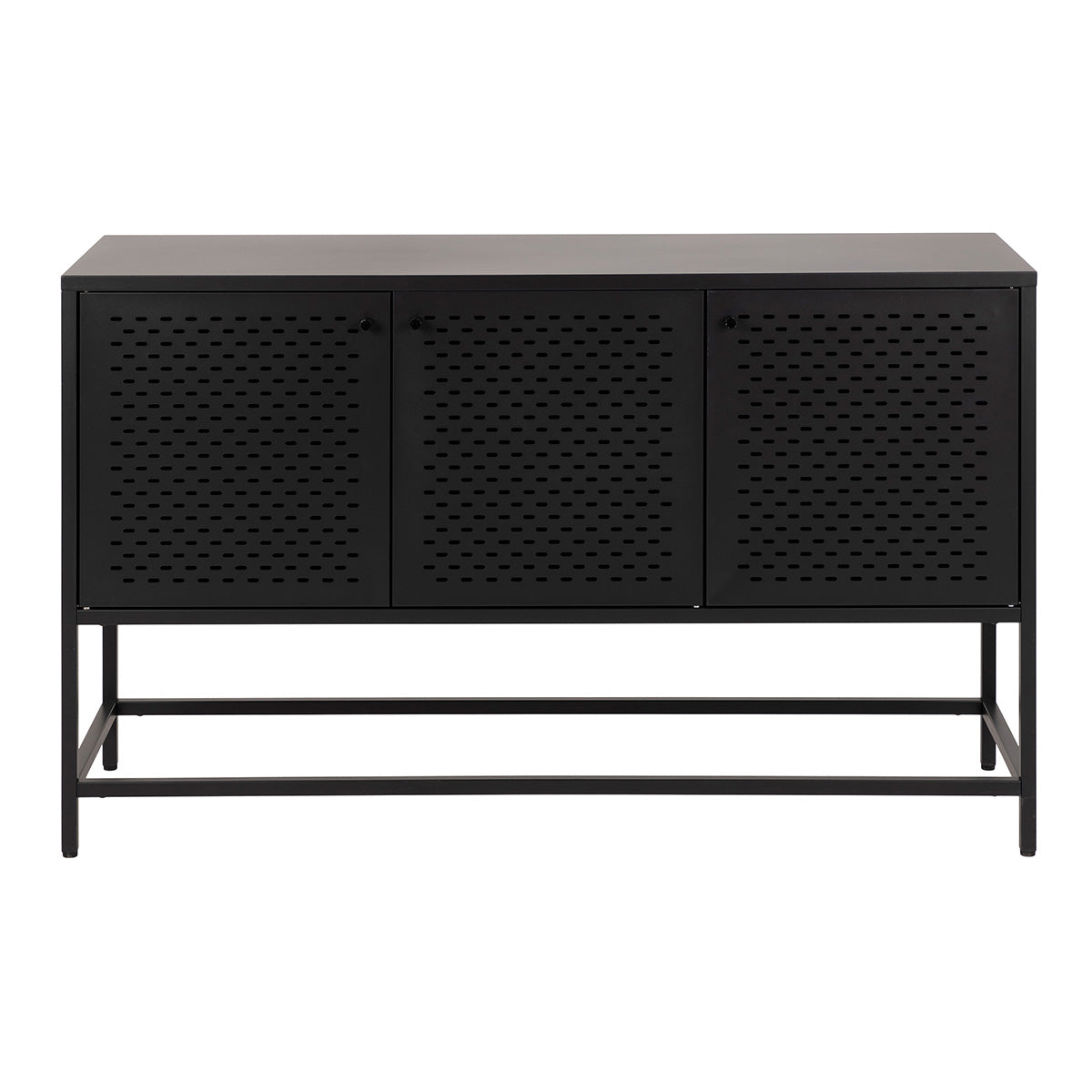 Metal Sideboard Raised With 3 Doors - Newcastle