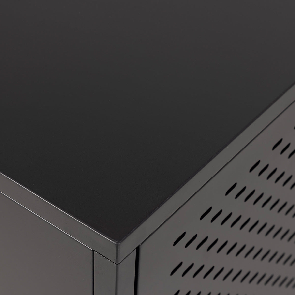 Metal Sideboard Raised With 3 Doors - Newcastle