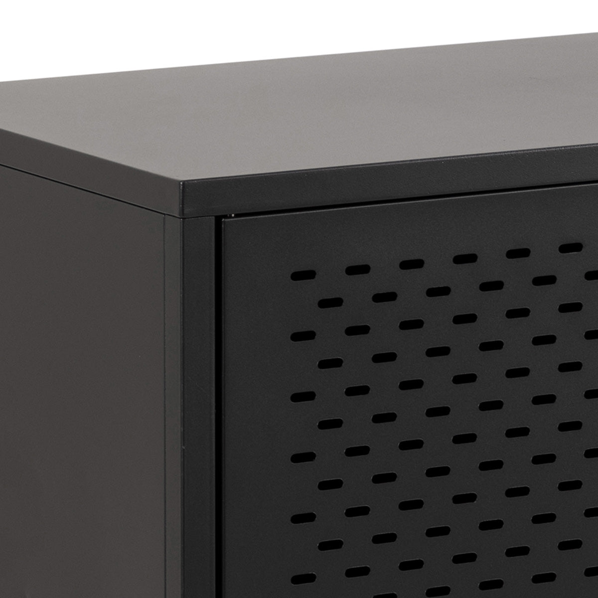 Metal Sideboard Raised With 3 Doors - Newcastle