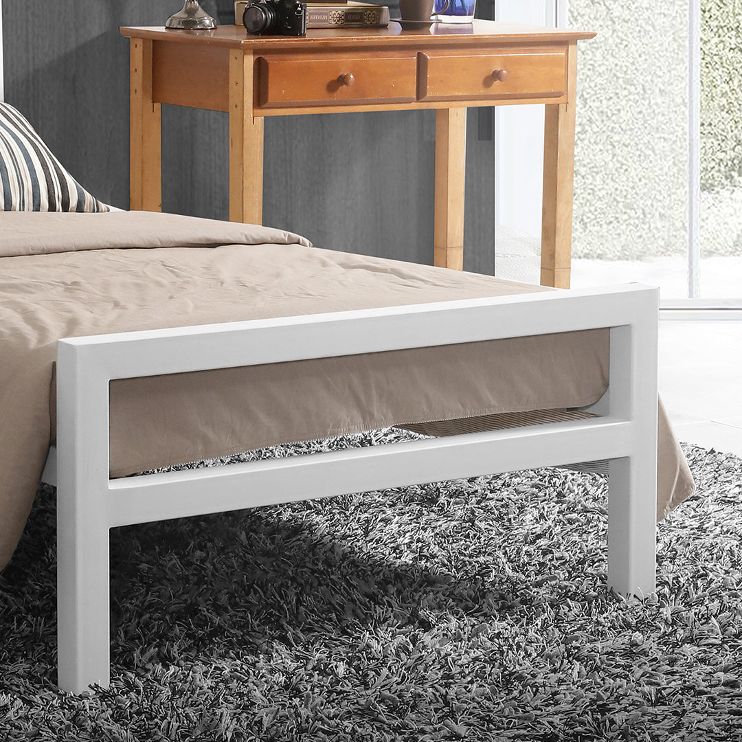 Metal Single Bed With Sprung Slatted Base - City Block
