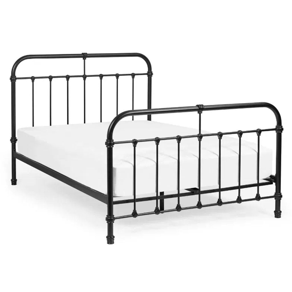 Metal Small Double Bed - Logan