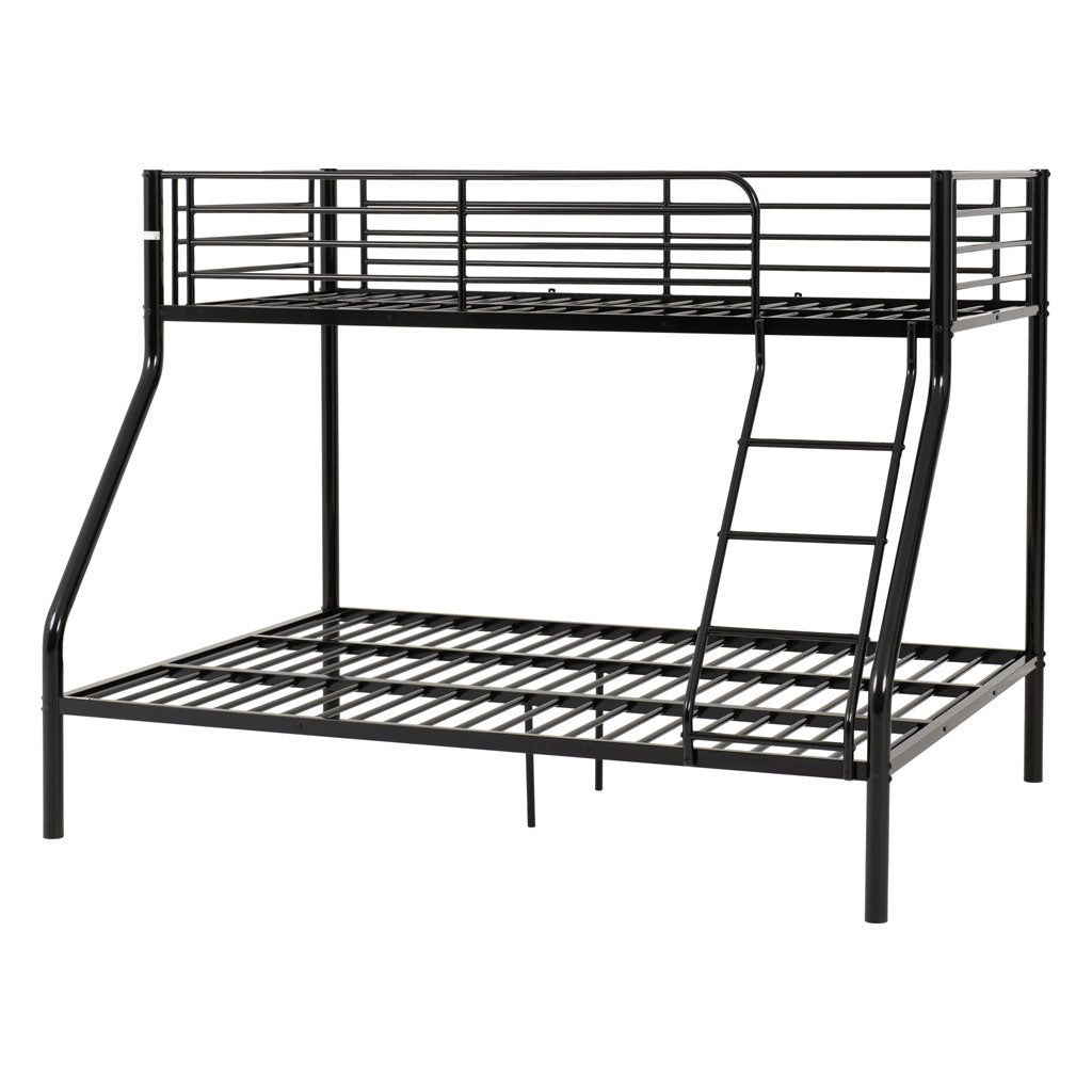 Metal Triple Sleeper Bunk Bed With Ladder - Tandi