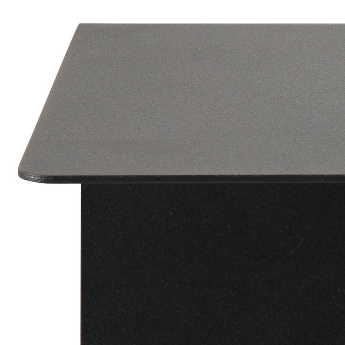 Metal Wall Shelf 35cm Wide Rectangular - Joliet