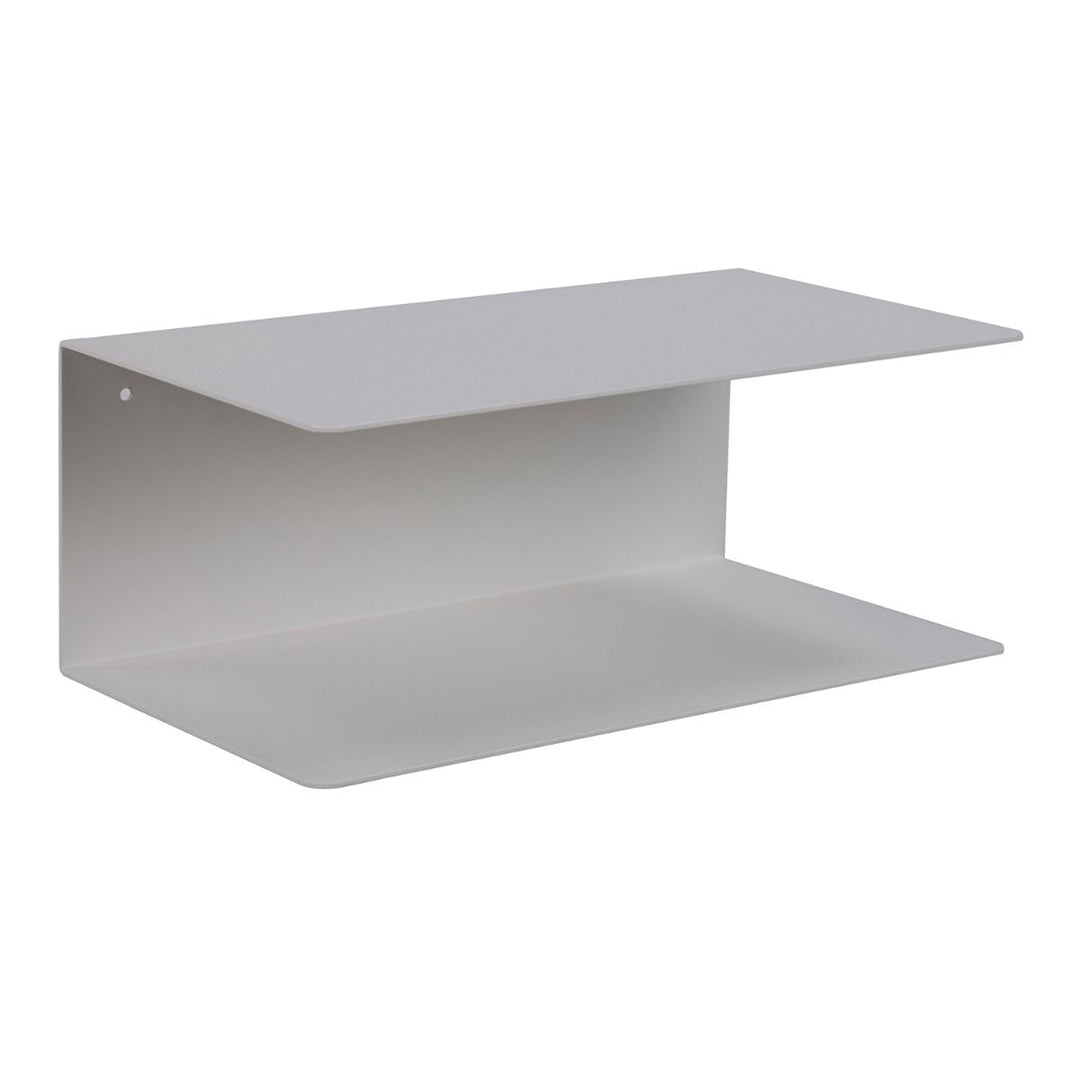 Metal Wall Shelf 35cm Wide Rectangular - Joliet